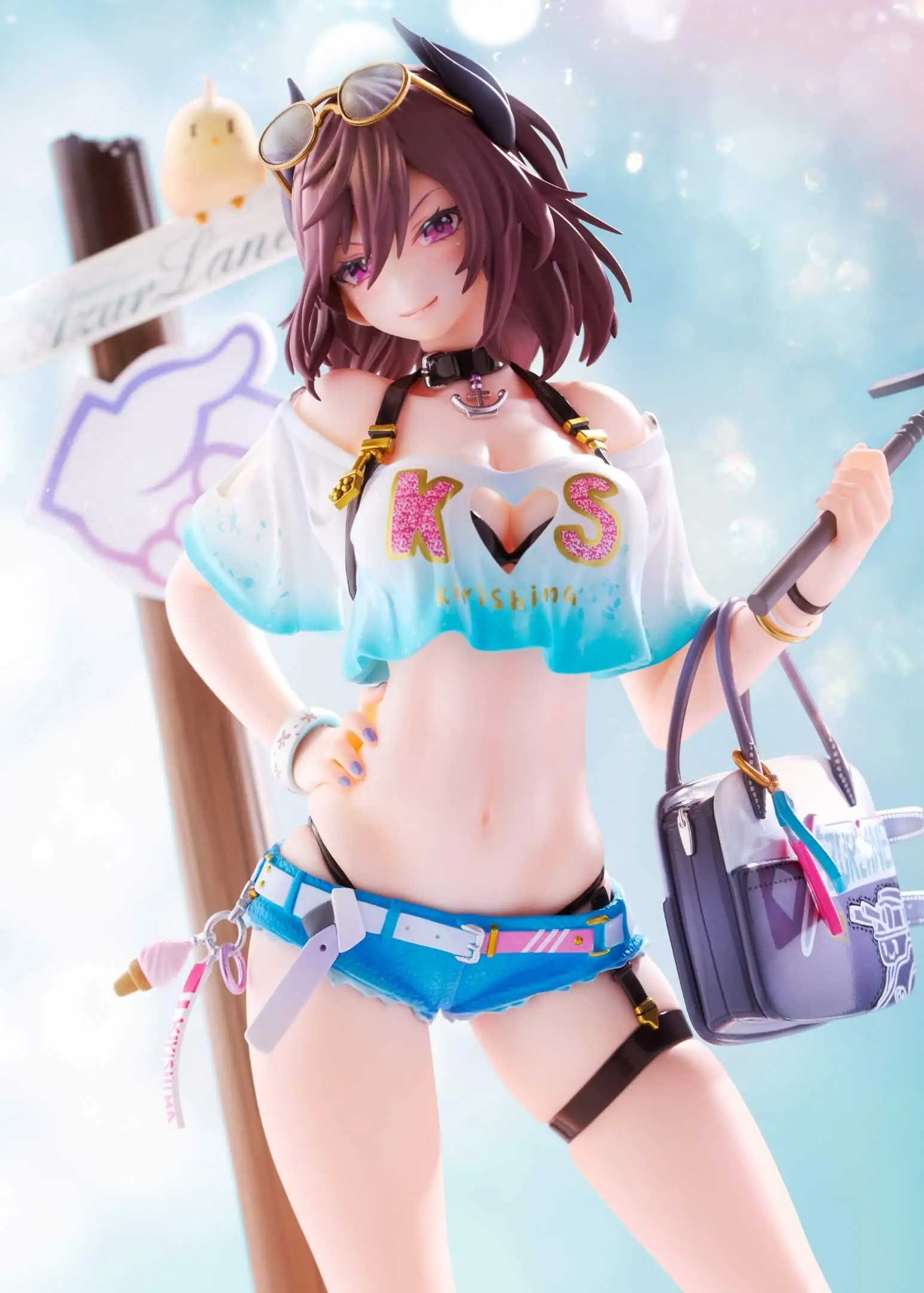 Figurine Kirishima Ver. Bravely Summer de Azur Lane par Mimeyoi